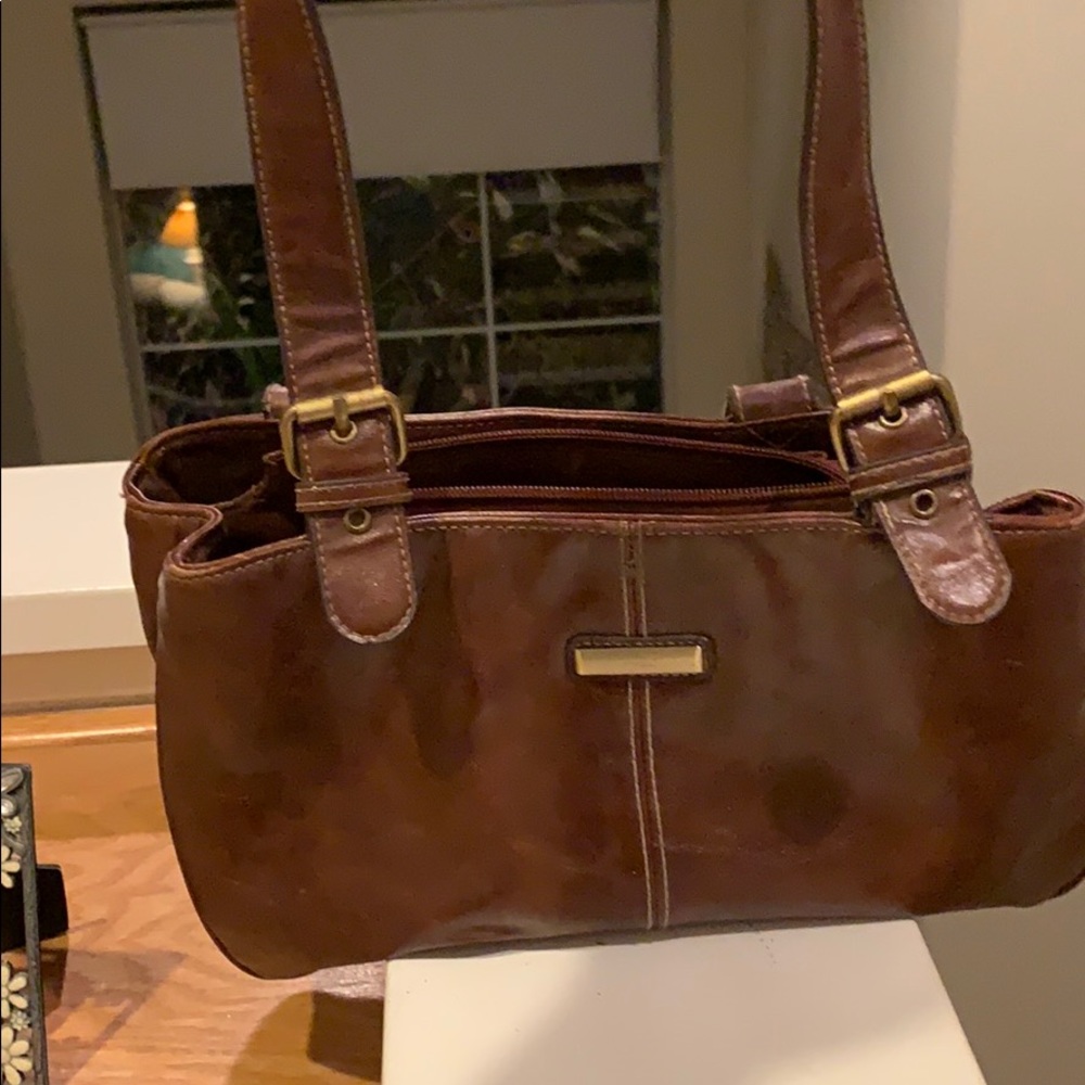 Brown handbag